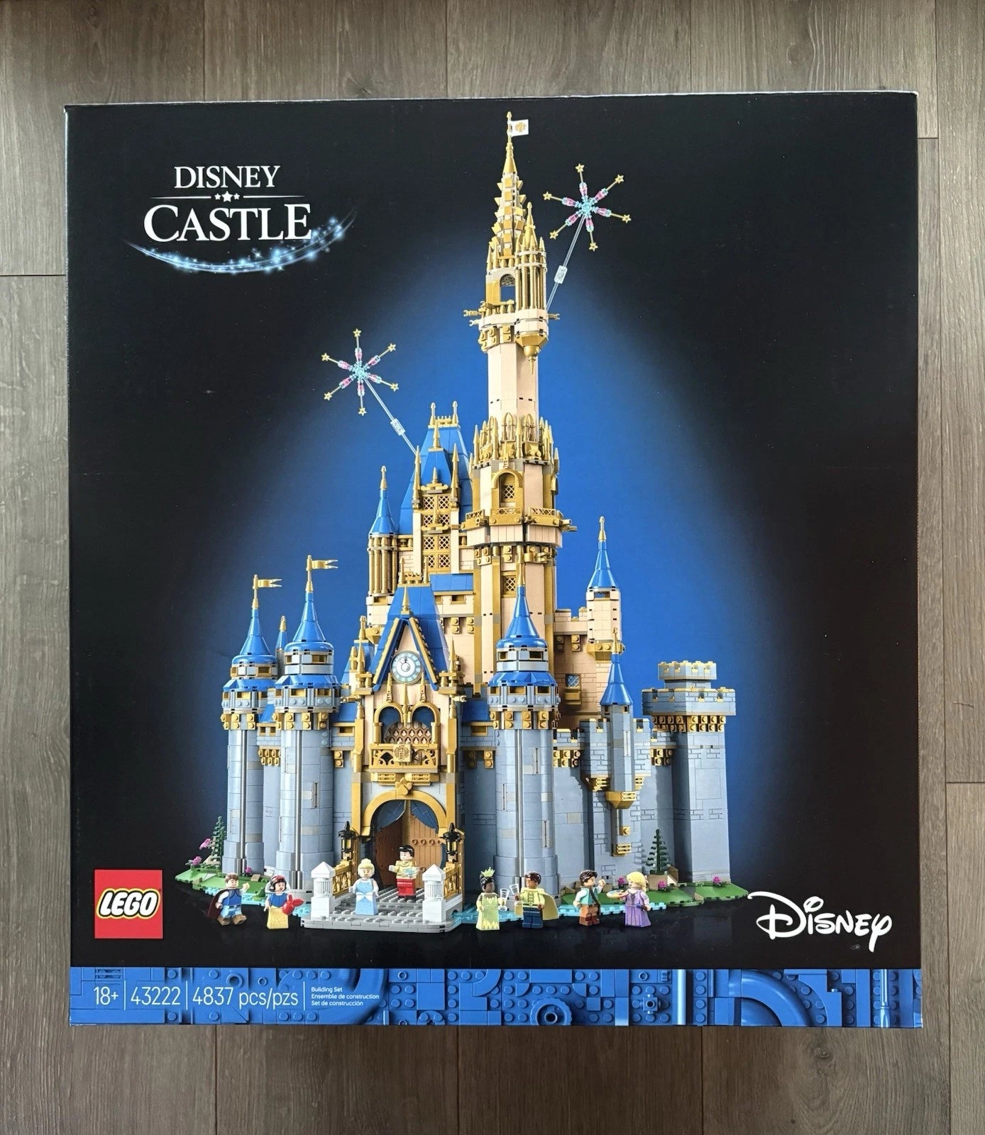 LEGO Disney The Disney Castle (43222) Brand New in Box Original Ship box