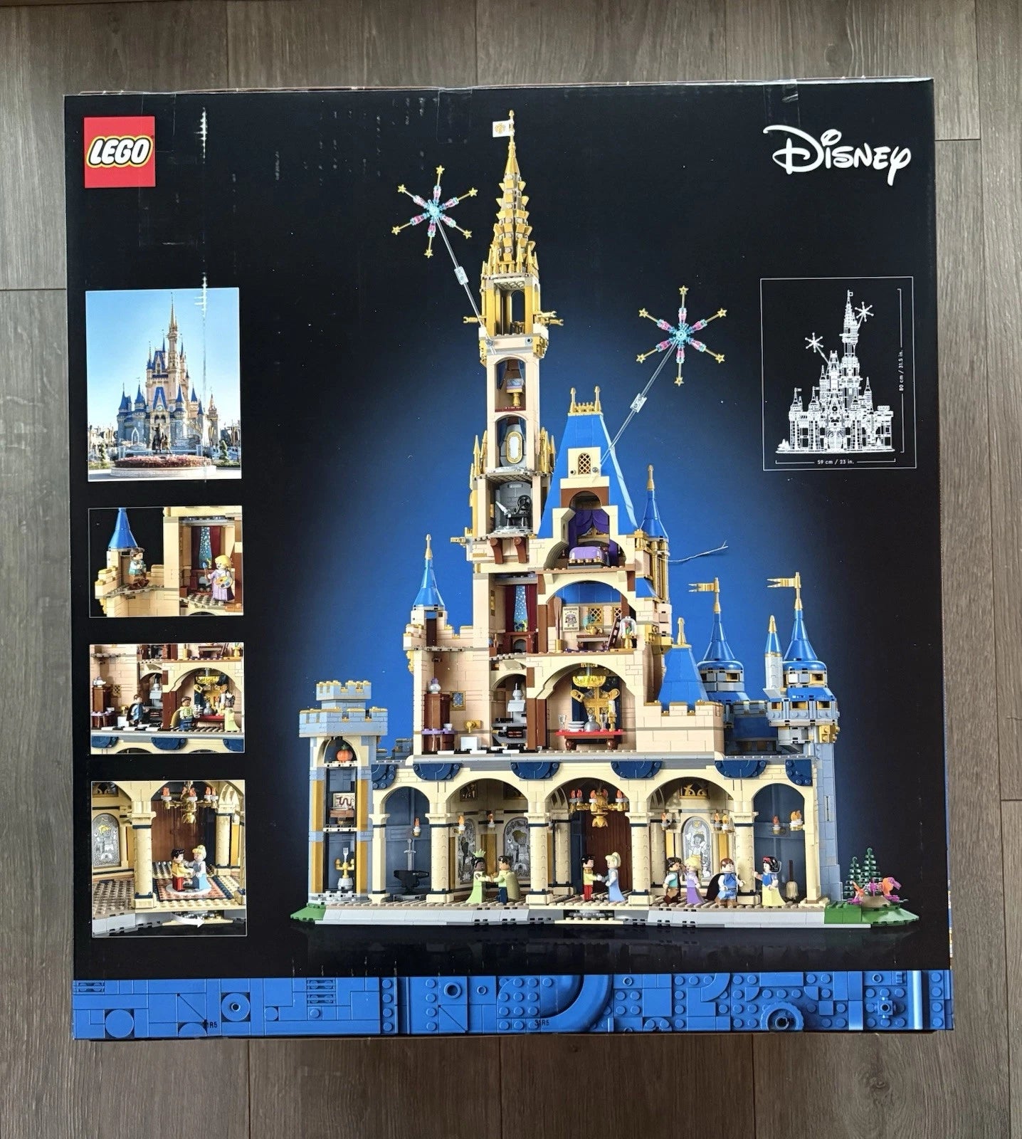 LEGO Disney The Disney Castle (43222) Brand New in Box Original Ship box