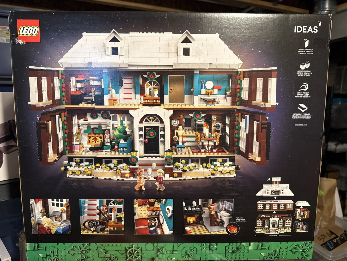 LEGO Ideas: Home Alone (21330). New. Sealed. Great Shape! In Hand! Ships Fast!